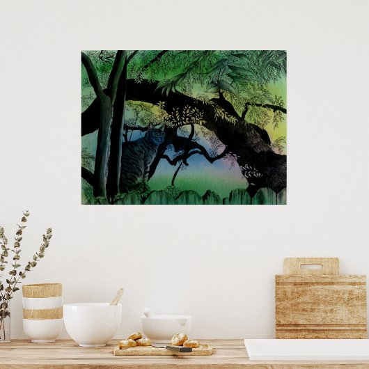 Austin Tree Cat Poster (Küche)