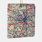 Austin TX 1941 Karte Keramikornament (Rechts)