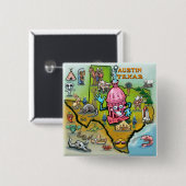 Austin TX Button (Vorne & Hinten)