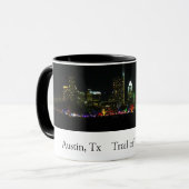 Austin, Tx Kaffee-Tasse Tasse (Vorderseite Links)