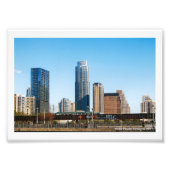 Austin, TX Skyline Fotodruck (Vorne)