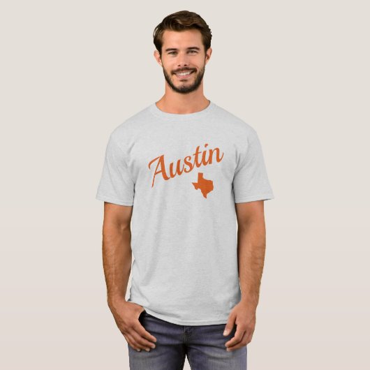Austin, TX T - Shirt (Vorne ganz)