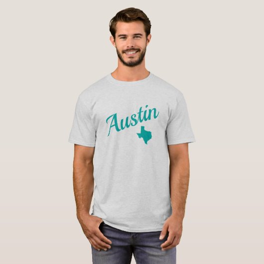Austin, TX T - Shirt (Vorne ganz)