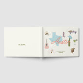 Austin, TX Wedding Gästebuch (Voll)