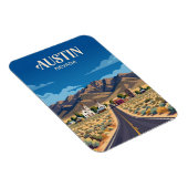 Austin USA Magnet (Rechte Seite)