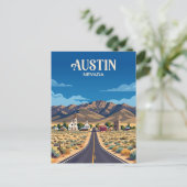 Austin USA Postkarte (Stehend Vorderseite)