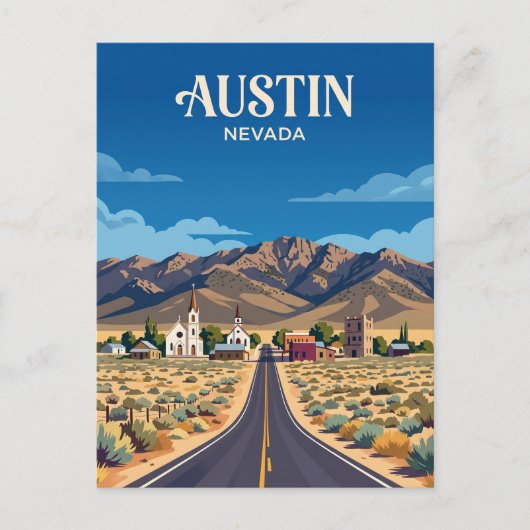 Austin USA Postkarte (Vorderseite)