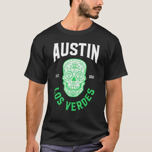 Austin Verdes Gear Austin Futbol Austin Soccer Fc  T-Shirt (Vorderseite)