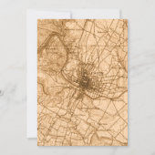 Austin Vintag Map Feiertagskarte (Vorderseite)