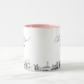 Austin Wedding Personalisiert Coffee Tasse (Zentrum)