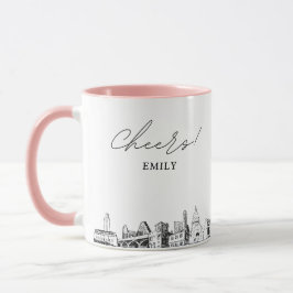 Austin Wedding Personalisiert Coffee Tasse