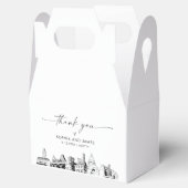 Austin Wedding Personalisiert Favor Box Geschenkschachtel (Geöffnet)