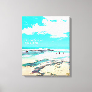 Austinmer Beach NSW Südküste Leinwanddruck
