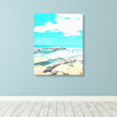 Austinmer Beach NSW Südküste Leinwanddruck (Insitu (Holzboden))