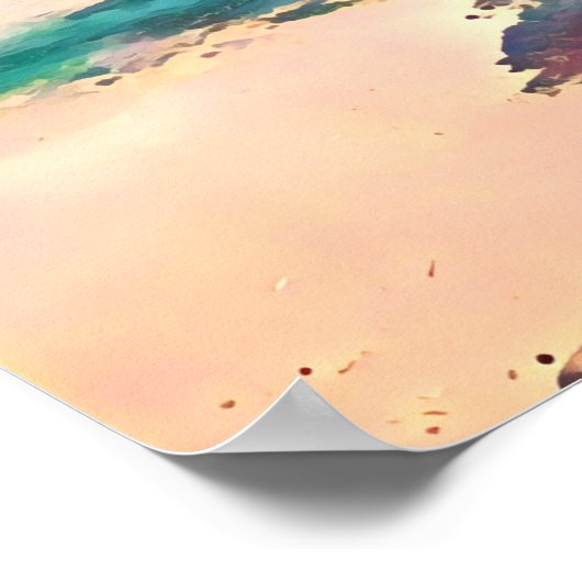 Austinmer Beach NSW Südküste Poster (Ecke)