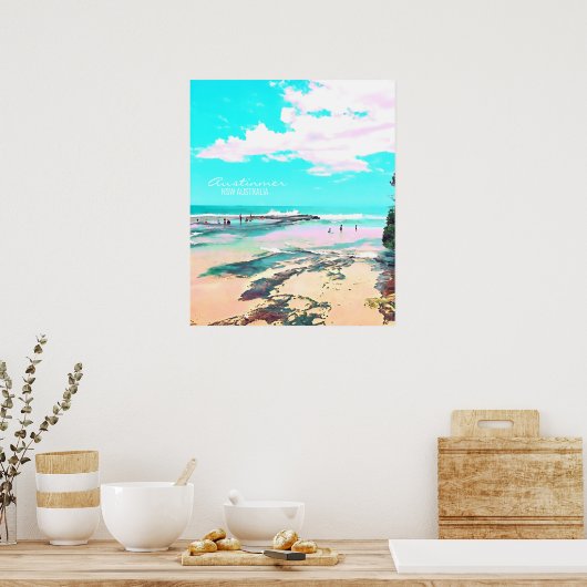 Austinmer Beach NSW Südküste Poster (Küche)