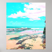 Austinmer Beach NSW Südküste Poster (Vorne)