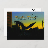 Austin's Bat-Skulptur-Postkarte Postkarte (Vorne/Hinten)