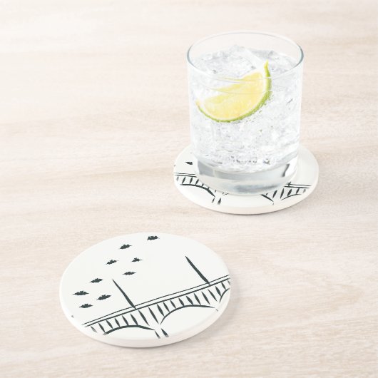 Austins Kongress-Brücke Untersetzer (Seite)