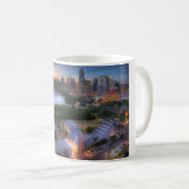 Austinskyline-Tasse Kaffeetasse (VorderseiteRechts)