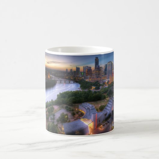 Austinskyline-Tasse Kaffeetasse (Mittel)
