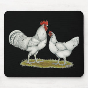 Austra Weiß-Hühner Mousepad