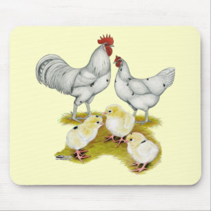 Austra White Familie Mousepad