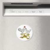 Austra White Family Magnet (In Situ (Geschirrspüler))
