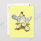 Austra White Family Postkarte (Vorne/Hinten)