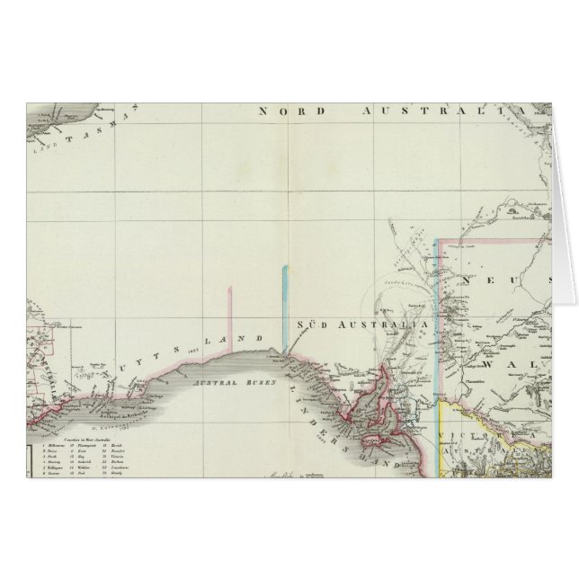Austral-Kontinent (Vorderseite (Horizontal))