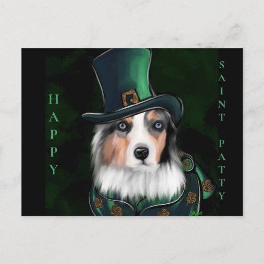 AUSTRALAN SHEPHERD POSTKARTE (Vorderseite)