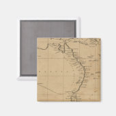 Australasien Magnet (Vorderseite/Rückseite)