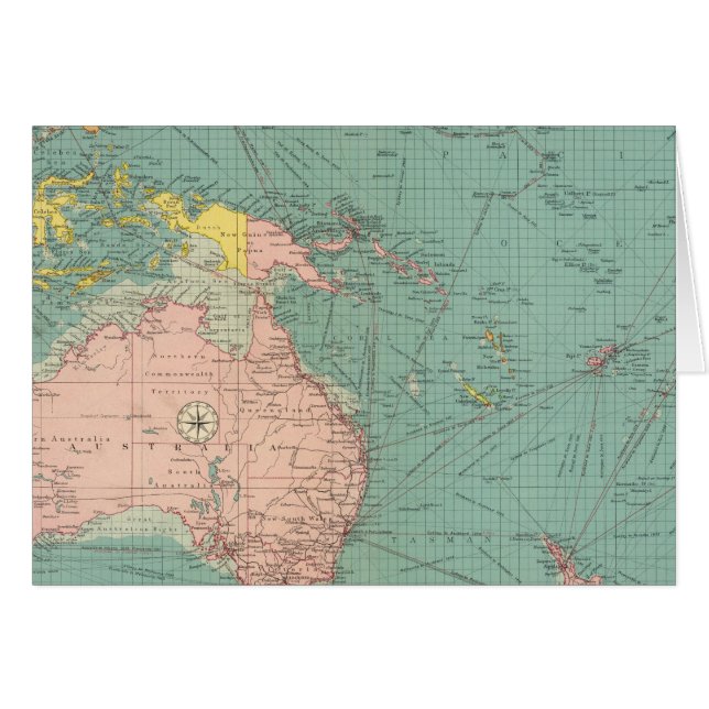 Australasische, polynesische Häfen (Vorderseite (Horizontal))