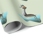 Australasischer Krautfisch Puteketeke Geschenkpapier (Rolleneckpunkt)