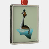 Australasischer Krautfisch Puteketeke Ornament Aus Metall (Rechts)