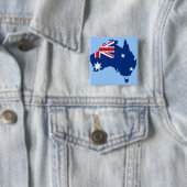 Australflaggenkarte Button (Beispiel)