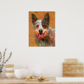Australhund Poster (Küche)