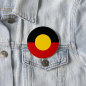 Australia Aboriginal Flag Button (Beispiel)