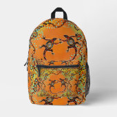 AUSTRALIA ART BEDRUCKTER RUCKSACK (Vorderseite)