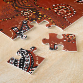 AUSTRALIA ART CROCODILE PUZZLE (Seite)
