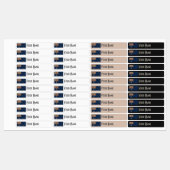 Australia Art Deco Flag Custom Iron-On Name Label Etiketten (Blatt)