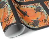 AUSTRALIA ART GESCHENKPAPIER (Rolleneckpunkt)