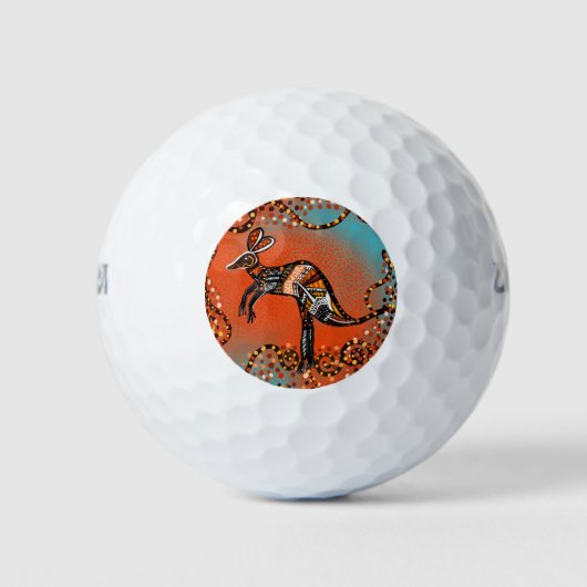 AUSTRALIA ART GOLFBALL (Vorderseite)
