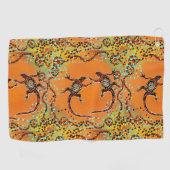 AUSTRALIA ART GOLFHANDTUCH (Horizontal)