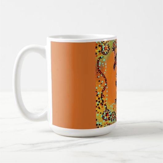 AUSTRALIA ART KAFFEETASSE (Links)