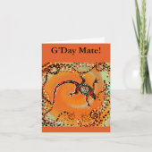 AUSTRALIA ART KARTE (Vorderseite)