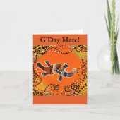 AUSTRALIA ART KARTE (Vorderseite)