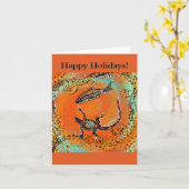 AUSTRALIA ART KARTE (Gelbe Blume)