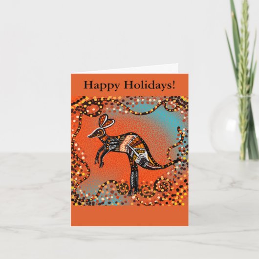 AUSTRALIA ART KARTE (Vorderseite)