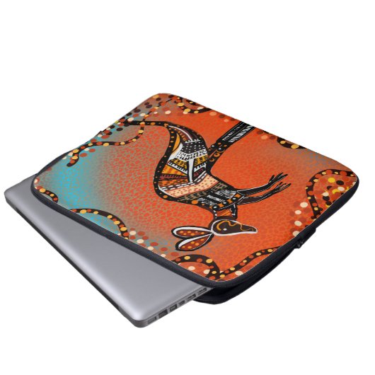 AUSTRALIA ART LAPTOPSCHUTZHÜLLE (Vorne Knopf)